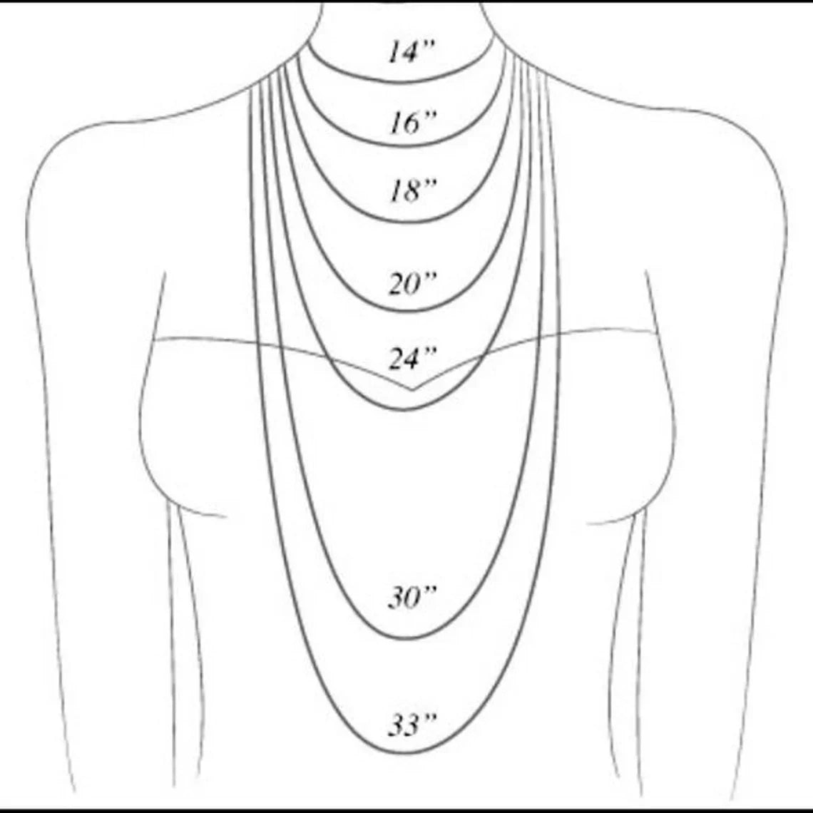 Blue Diamond Layered Necklace