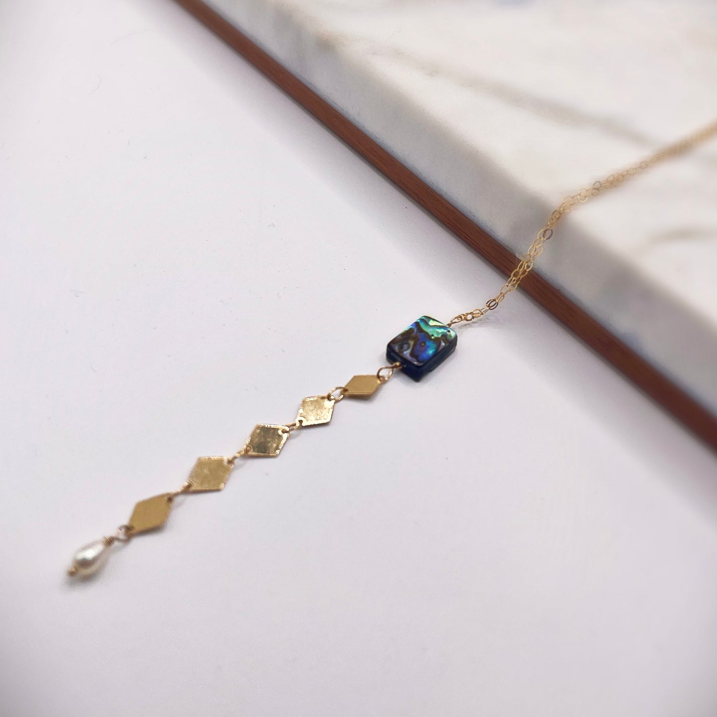 Siren Abalone Lariat