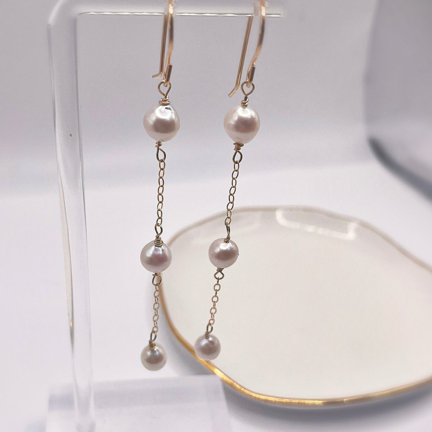 Carmel Pearl Triple Drops