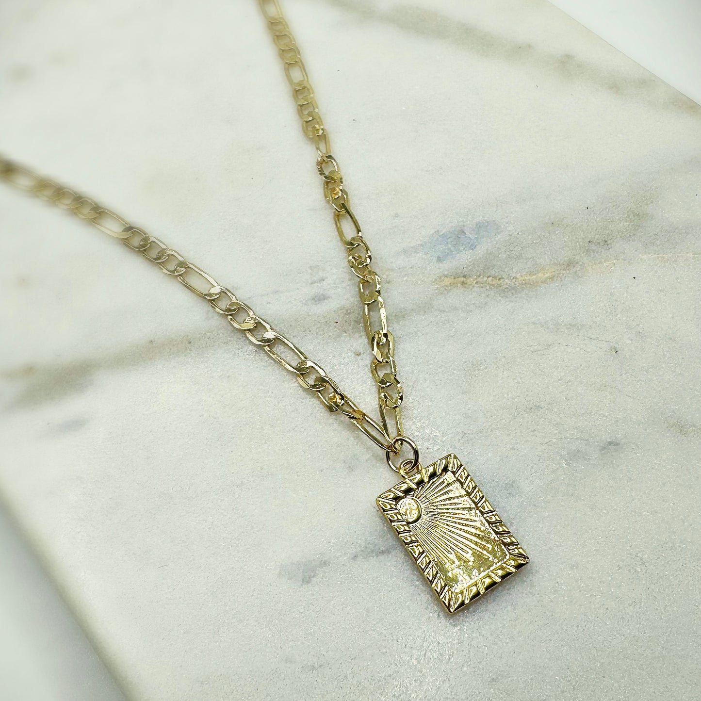 Tequila Sunrise Sunshine Necklace