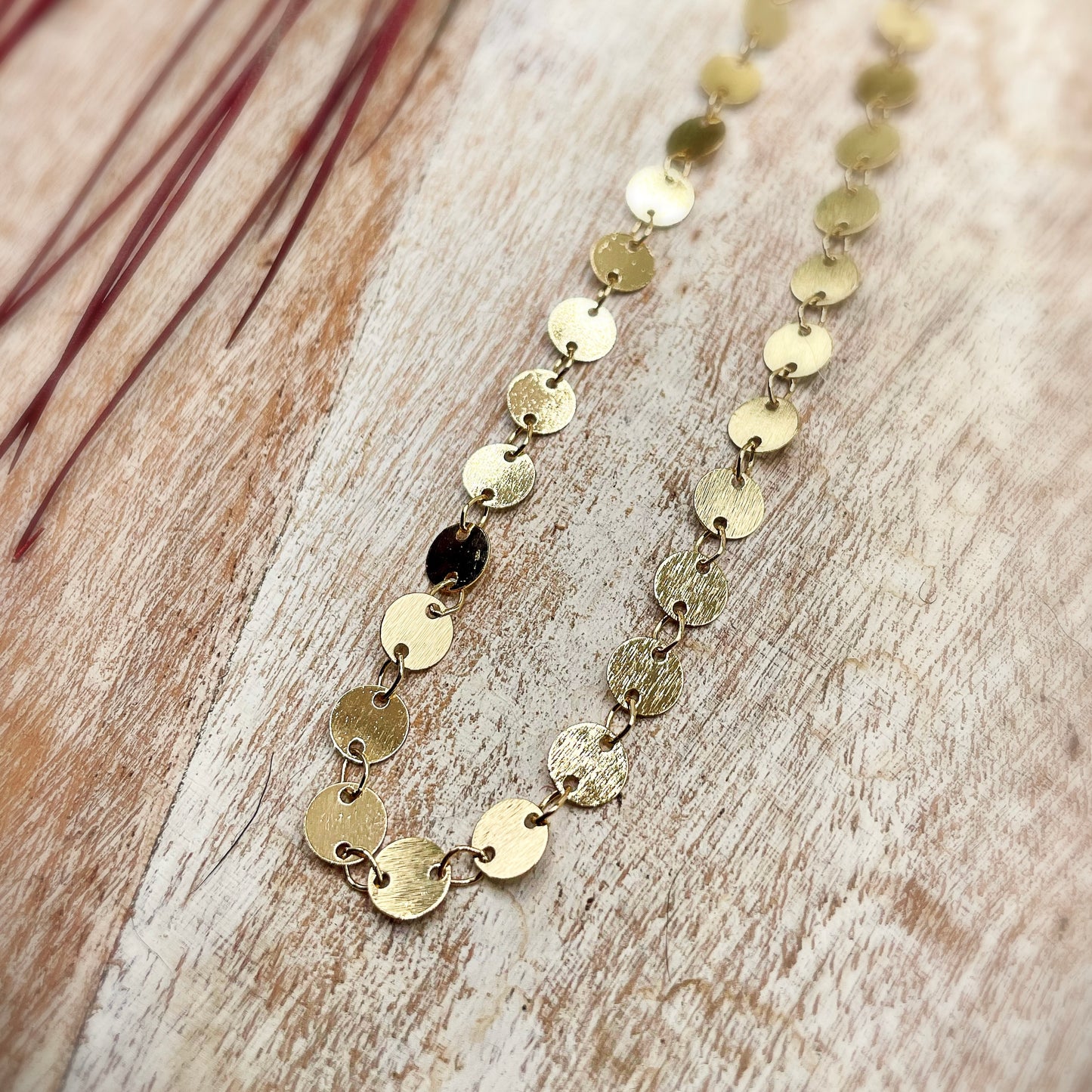 Shimmer Coin Necklace
