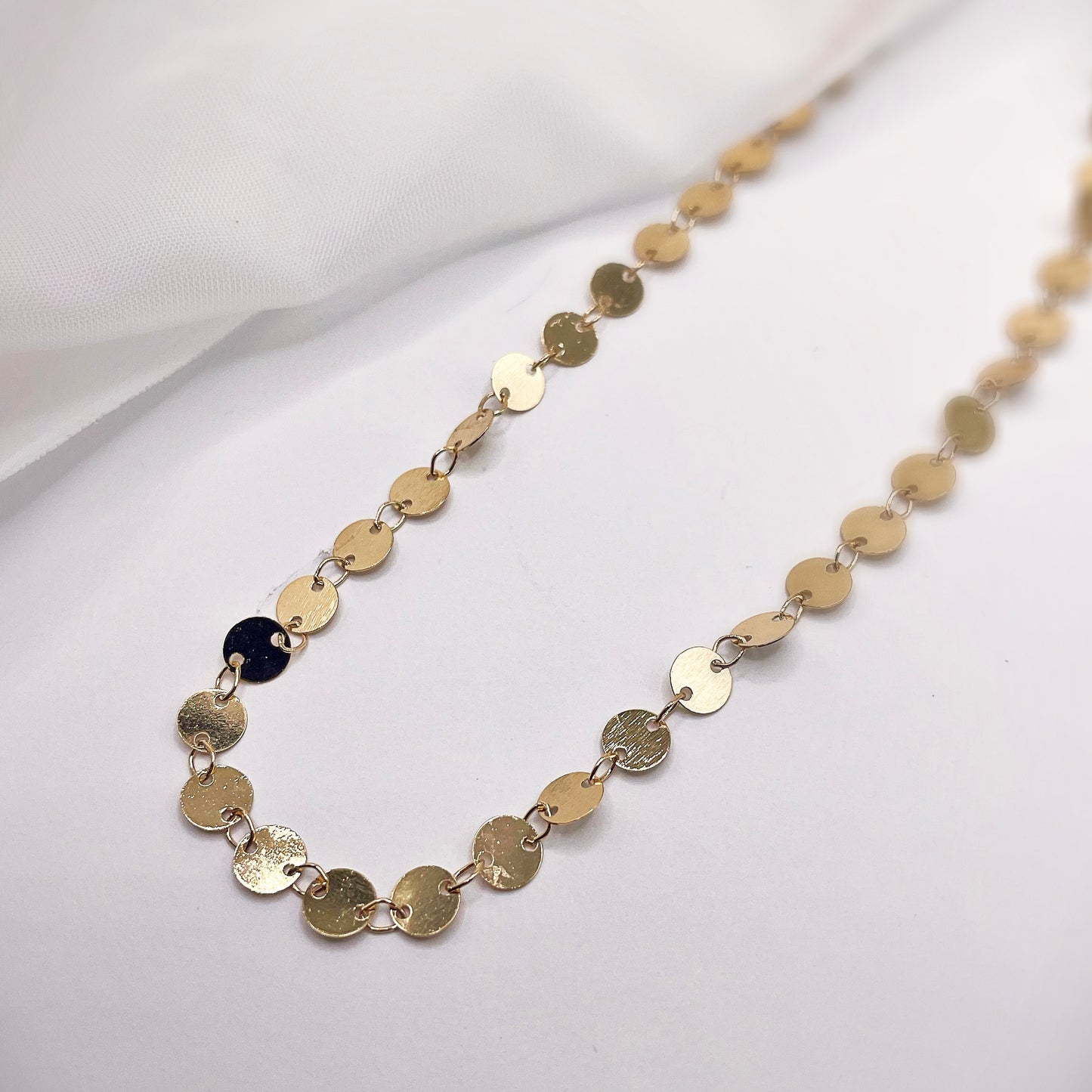 Shimmer Coin Necklace