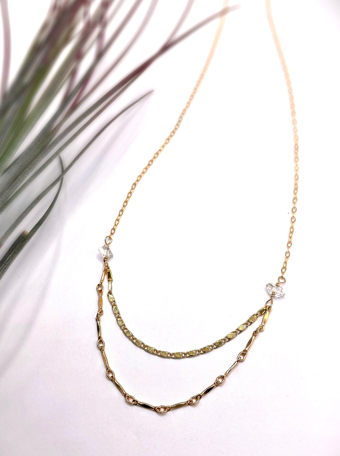 Salt Water Double Necklace