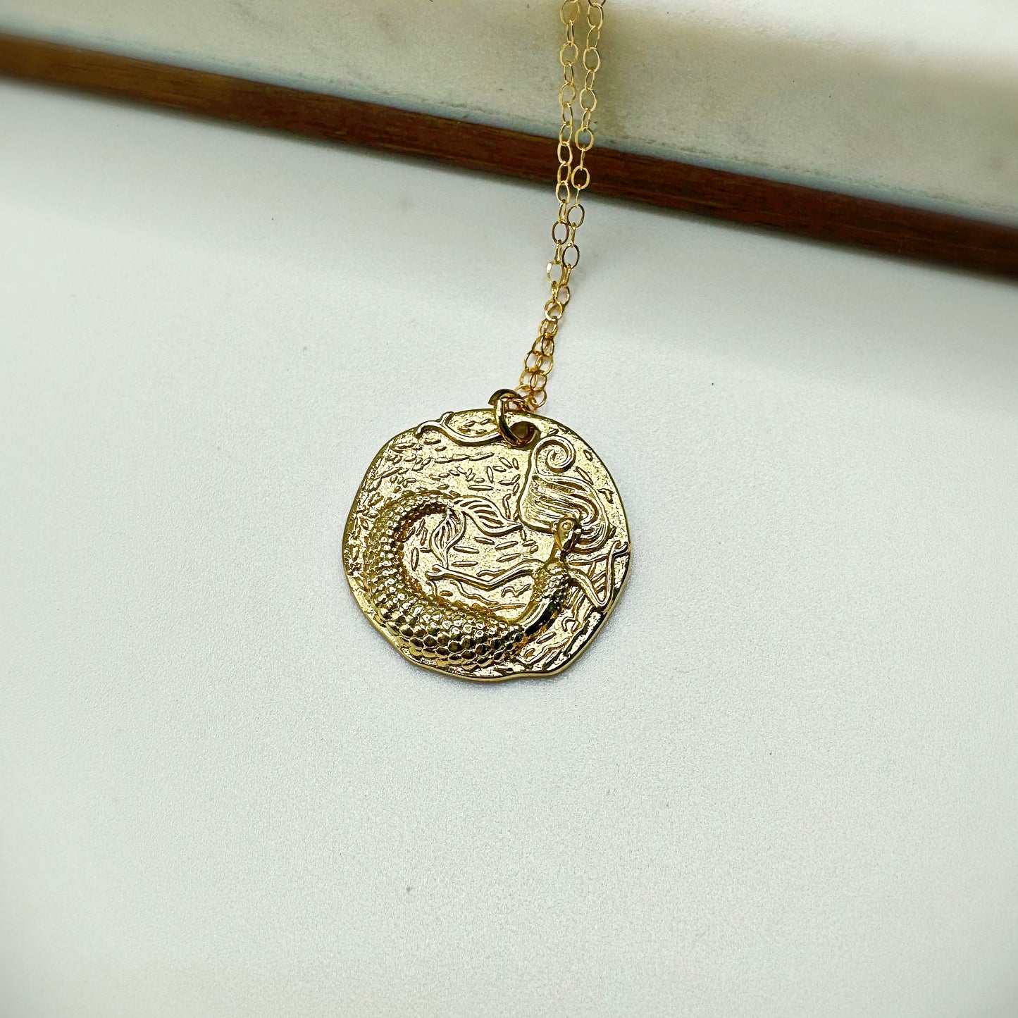 Mermaid Medallion Necklace