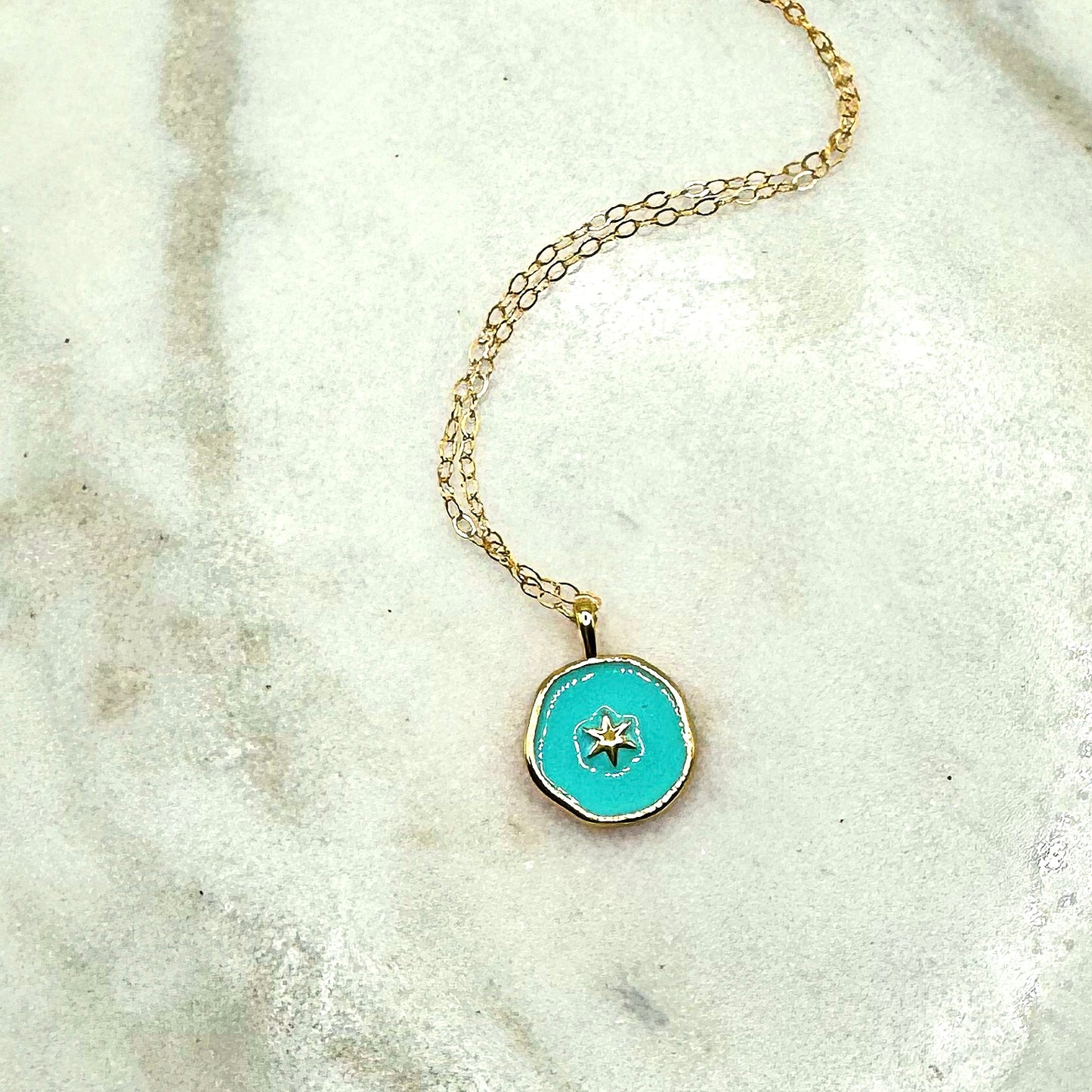North Star Charm Necklace