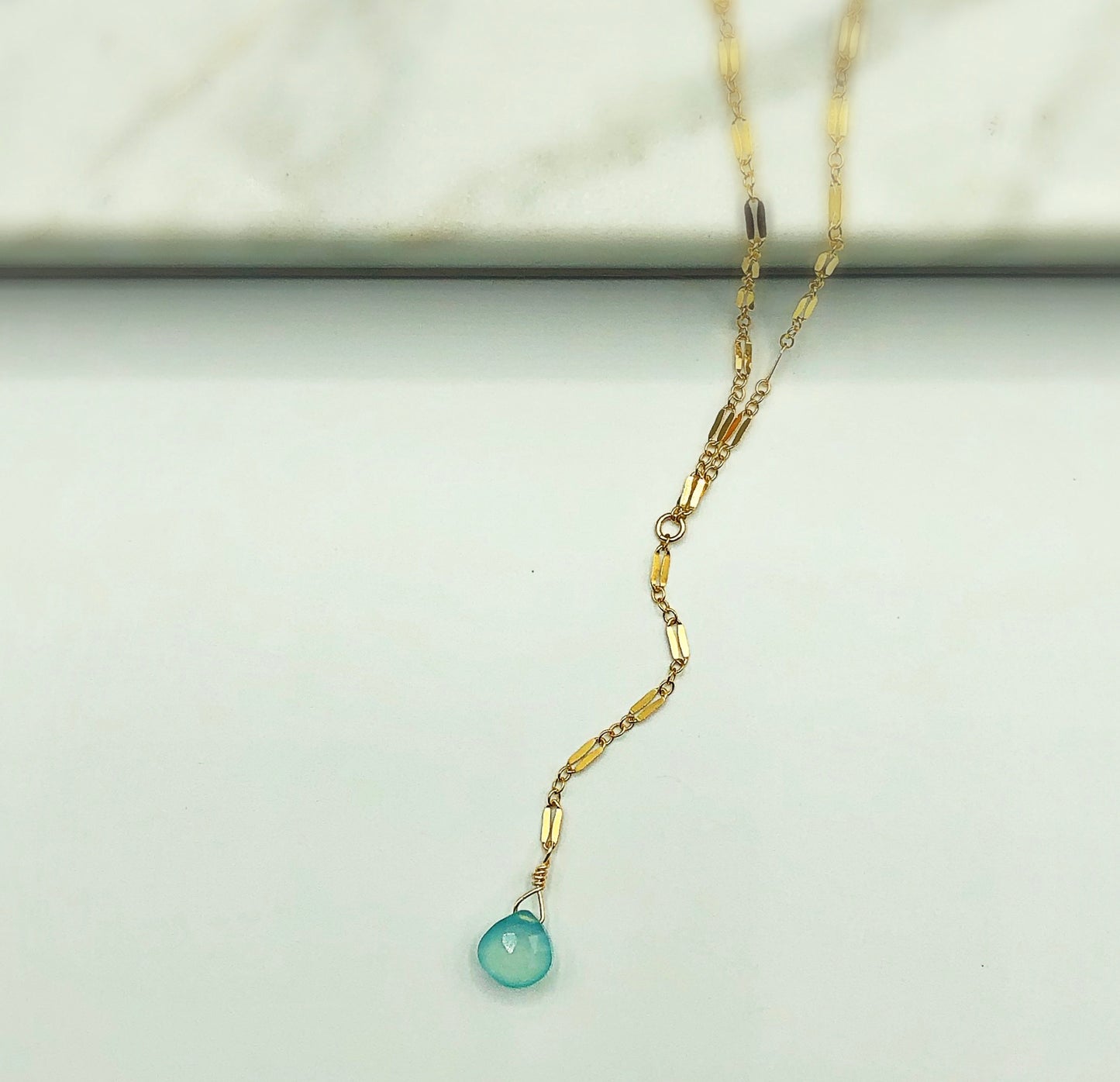 Blue Sky Lariat - Blue Sky Feathers