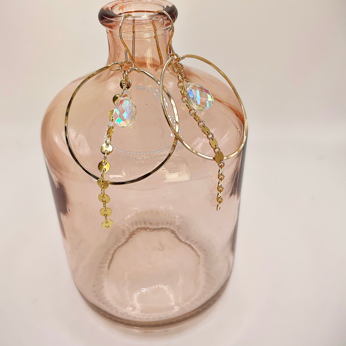 Sparkle Coin Hoops