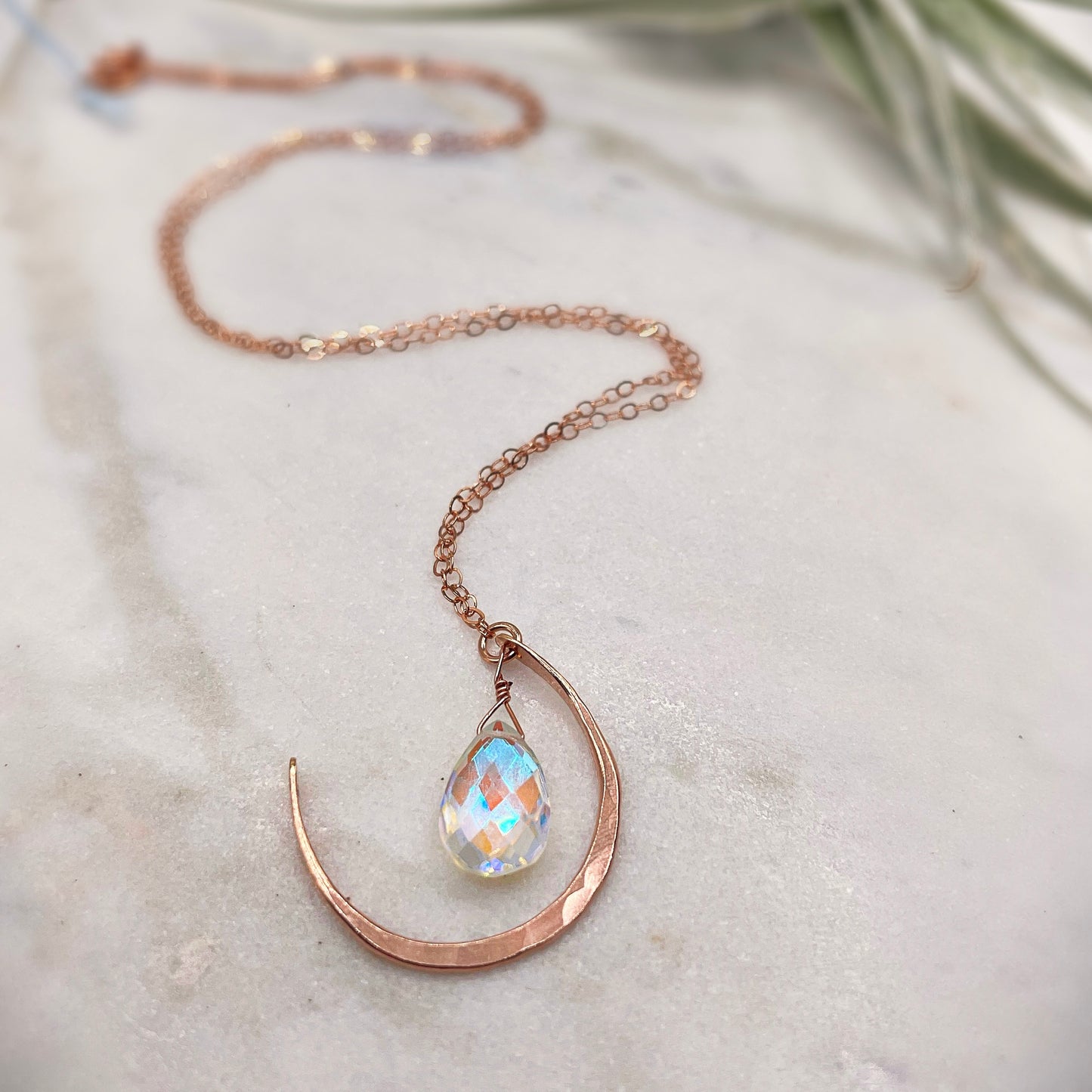 Sparkle Luna Necklace